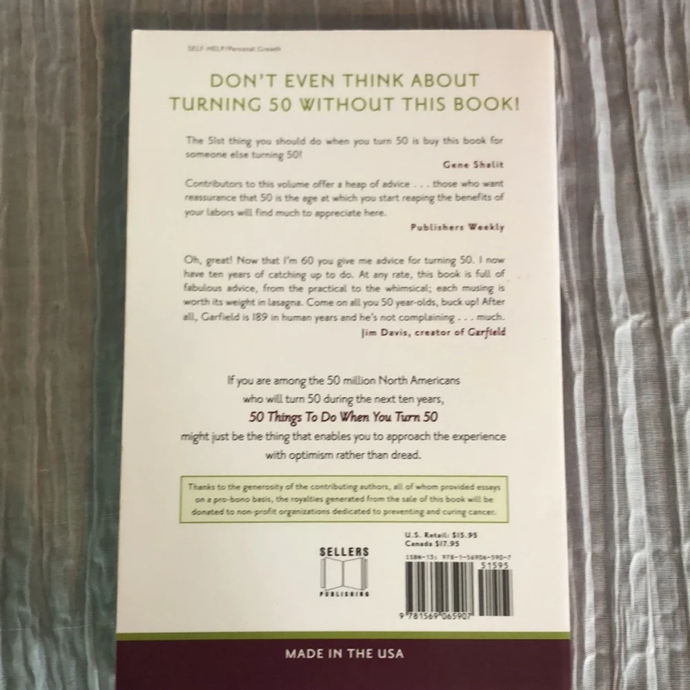 50 THINGS TO DO WHEN YOU TURN 50 book & LET THE ADVENTURE BEGIN travel journal